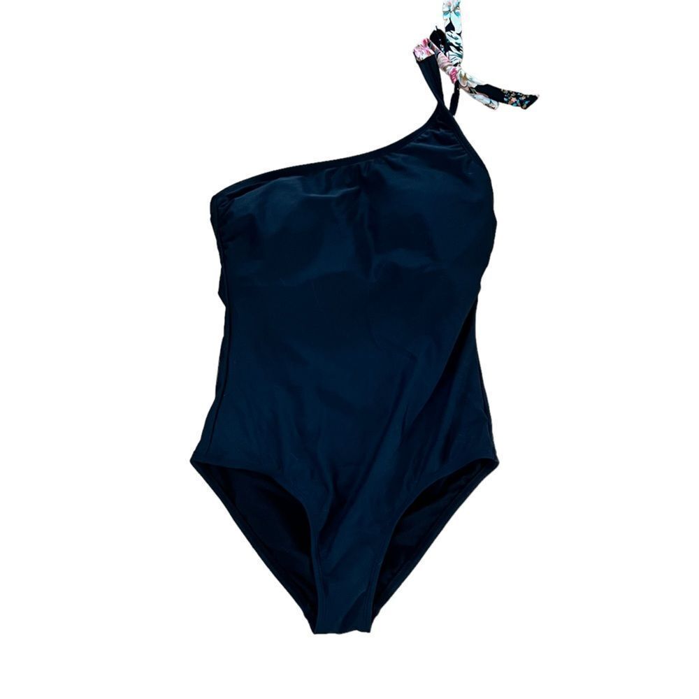 NWT! Kona sol black one piece swim suit‎
